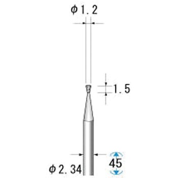 電着ダイヤモンドバー NSK(ナカニシ)