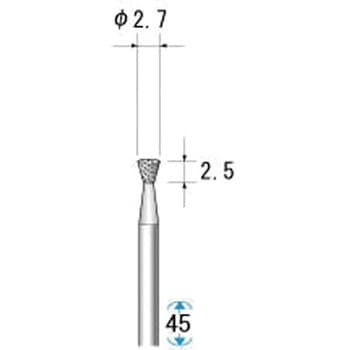 電着ダイヤモンドバー NSK(ナカニシ)
