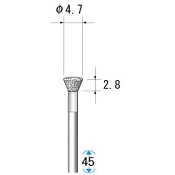 電着ダイヤモンドバー NSK(ナカニシ)