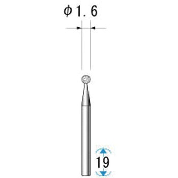 電着ダイヤモンドバー NSK(ナカニシ)