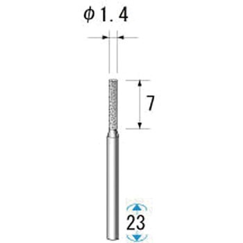 電着ダイヤモンドバー NSK(ナカニシ)
