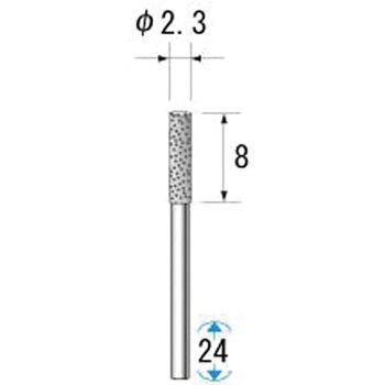 電着ダイヤモンドバー NSK(ナカニシ)