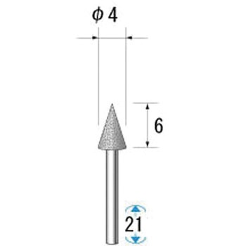 電着ダイヤモンドバー NSK(ナカニシ)