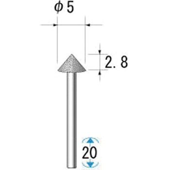電着ダイヤモンドバー NSK(ナカニシ)