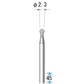 電着ダイヤモンドバー NSK(ナカニシ)
