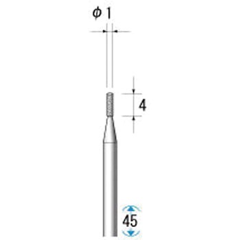 電着ダイヤモンドバー NSK(ナカニシ)