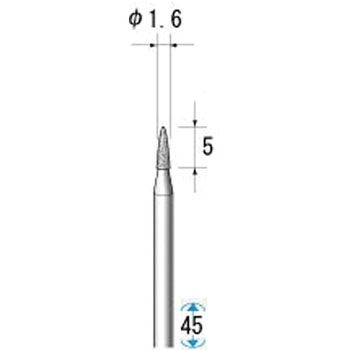 電着ダイヤモンドバー NSK(ナカニシ)