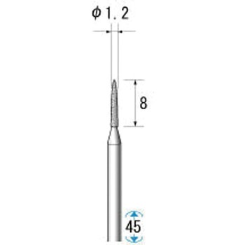 電着ダイヤモンドバー NSK(ナカニシ)