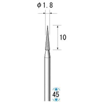 電着ダイヤモンドバー NSK(ナカニシ)