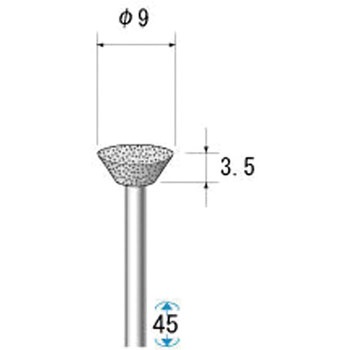 電着ダイヤモンドバー NSK(ナカニシ)