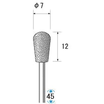 電着ダイヤモンドバー NSK(ナカニシ)