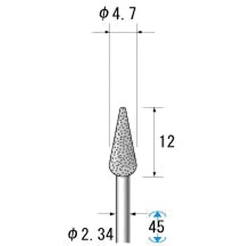 電着ダイヤモンドバー NSK(ナカニシ)