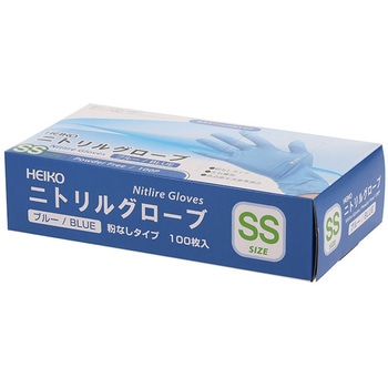 004771353 �j�g�����O���[�u HEIKO 100���� ���Ȃ� �u���[�F �����S��(NBR)�� �T�C�YSS 69440056