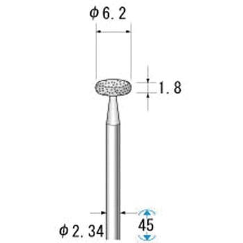 電着ダイヤモンドバー NSK(ナカニシ)