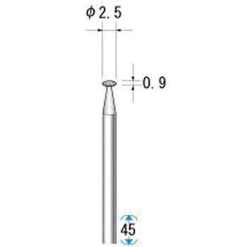 電着ダイヤモンドバー NSK(ナカニシ)
