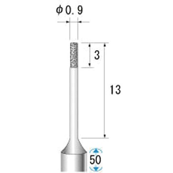 SP電着小径CBNバー NSK(ナカニシ)