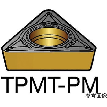 コロターン111 旋削用ポジチップ 1セット(10個入) TPMT110304PMシリーズ サンドビック
