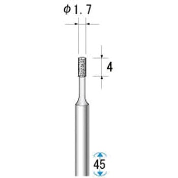 電着ダイヤモンドバー NSK(ナカニシ)