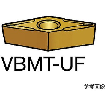 コロターン107 旋削用ポジチップ 1セット(10個入) VBMT110208UFシリーズ サンドビック