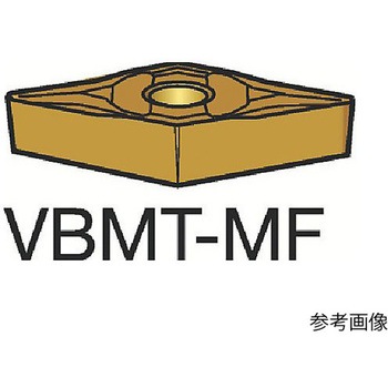 コロターン107 旋削用ポジチップ 1セット(10個入) VBMT110304MFシリーズ サンドビック