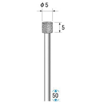 超硬軸電着ダイヤモンド NSK(ナカニシ)