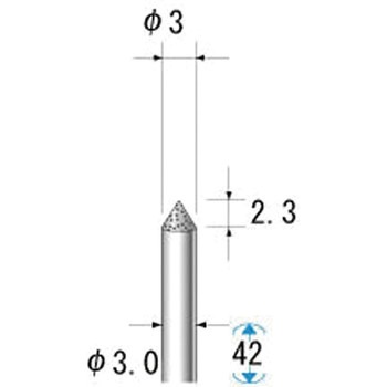 12420 CBN電着バー NSK(ナカニシ) 69442275
