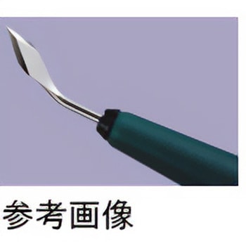 マイクロフェザープラスチックハンドルスリットナイフ(セーフシールドタイプ)減菌済 5本入 フェザー安全剃刀