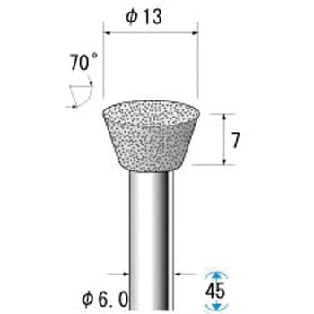 13375 �d��CBN�o�[ NSK(�i�J�j�V) ���x120 �t�e�[�p�[ ����16g ���a6mm 1�{ 69443526