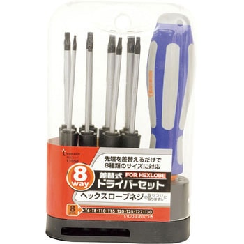 8WAYスクリュードライバー Three Axis