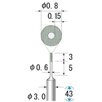 ビトリファイドダイヤバー NSK(ナカニシ)
