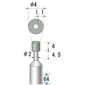 14832 �r�g���t�@�C�h�_�C���o�[ NSK(�i�J�j�V) �~�� ���x180 ����16g ���a6mm 1�{ 69445373