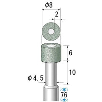 14836 ビトリファイドダイヤバー NSK(ナカニシ) 69445407