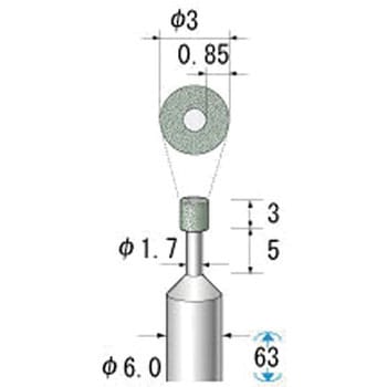 14871 ビトリファイドCBNバー 1本 ナカニシ(NSK) 【通販サイトMonotaRO】