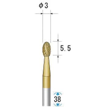 チタンコート超硬カッター NSK(ナカニシ)