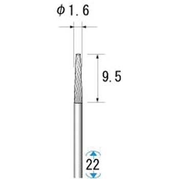 22112 超硬カッター 1セット(5本) ナカニシ(NSK) 【通販サイトMonotaRO】