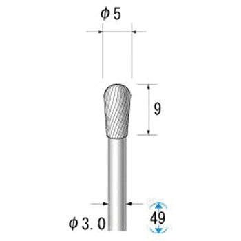 24485 ���d�J�b�^�[ NSK(�i�J�j�V) �ȉ~(�V���O���J�b�g) ����6g ���a3mm 1�{ 69449546