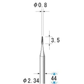23171 ���d�J�b�^�[ NSK(�i�J�j�V) �e�[�p�[(�`�b�v�J�b�g) ����3g ���a2.34mm 1�{ 69450806