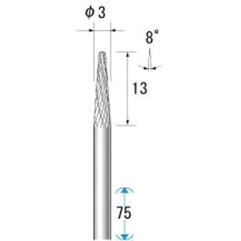 24506 超硬カッター NSK(ナカニシ) 69451707