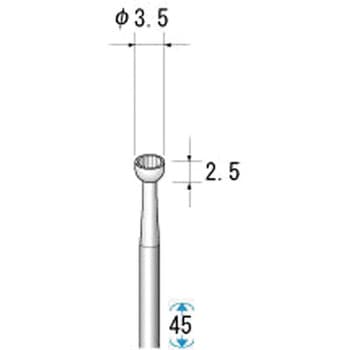 33094 精密スチールカッター NSK(ナカニシ) 69456406