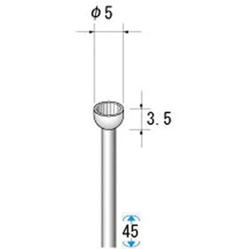 33096 �����X�`�[���J�b�^�[ NSK(�i�J�j�V) �J�b�v ����21g ���a2.34mm 1�Z�b�g(12�{) 69456424