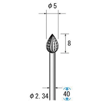 33365 �����X�`�[���J�b�^�[ NSK(�i�J�j�V) �� ����18g ���a2.34mm 1�Z�b�g(6�{) 69456817