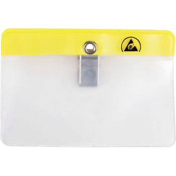 静電対策ネームカードホルダー クリップタイプ DESCO