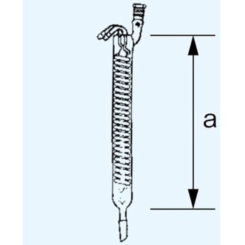 冷却器 ジムロート型 上部15 下部15 4109シリーズ 日本理化学器械(NRK)