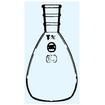 前田フラスコ(平底)白 019シリーズ 日本理化学器械(NRK)