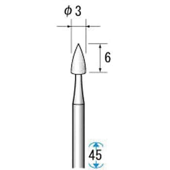 軸付砥石 ナカニシ(NSK) 【通販モノタロウ】