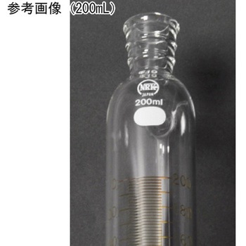目盛入等圧ロート(PTFE コック) 126シリーズ 日本理化学器械(NRK)