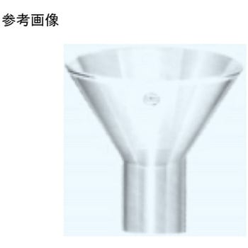 ガラス粉末ロート 672シリーズ 日本理化学器械(NRK)