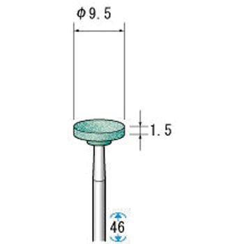 42109 ���t�u�� NSK(�i�J�j�V) �~�� GC�u�� ���x100 ����26g ���a2.34mm�O�a9.5mm 1�Z�b�g(10�{) 69460256