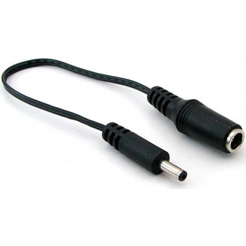 ACアダプタ用DCプラグ変換ケーブル Φ2.1mm 共立電子産業