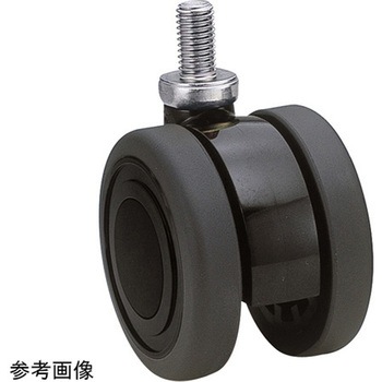 双輪キャスター Φ75 自在 ネジ式 TEシリーズ 東海キャスター